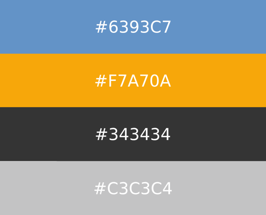 RGB-Colors used on Coinsnap Website